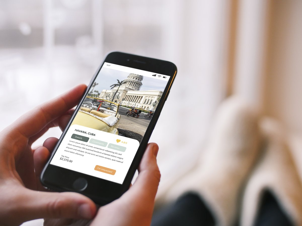 Feel Good mobile app interface
